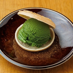 抹茶アイスもなか
