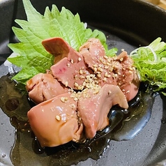 低温調理 もっちり肝刺し