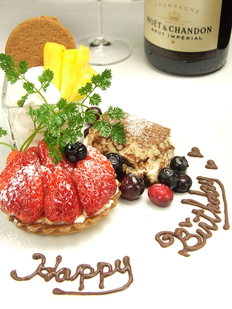 サプライズのお手伝いもします♪