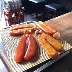 自家製からすみのあぶり