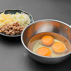 納豆オムレツ