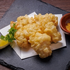 和牛ホルモンの塩天ぷら