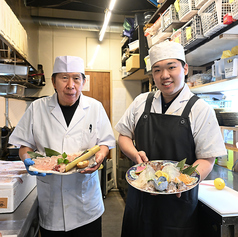 イカの活き造り 博多居酒屋 玄海かわはぎ亭の写真2