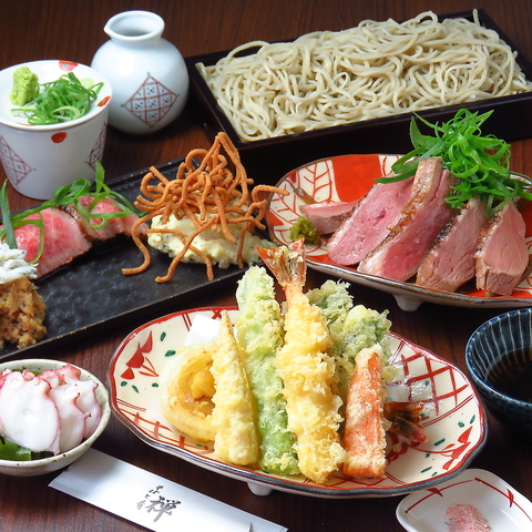 天ぷらや鴨料理を堪能。大切な方と過ごす、特別な時間をお手伝いします。の写真