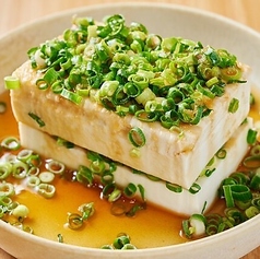 ネギ豆腐