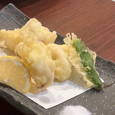イカゲソ天ぷら