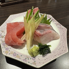 仕入れもこだわりの鮮魚