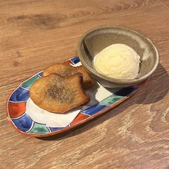 あつあつたいやきとバニラアイス