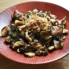 茄子と茸のサラダ