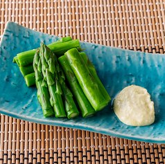 アスパラのわさびマヨ