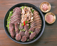 スンデ盛り合わせ