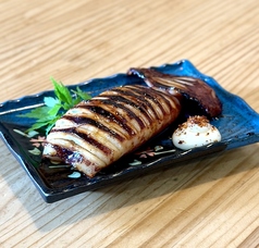 屋台風イカの丸焼き