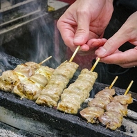 【備長炭焼き鳥】毎日手打ちした、こだわりの串
