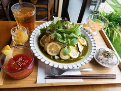 小松菜の翡翠うどん!