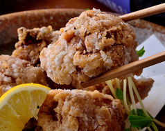 ・鴨の手羽先炙り焼き　・鴨の唐揚げ