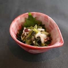 自家製たこわさび