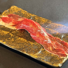 道産牛の炙り肉寿司