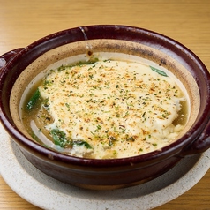 大根とカマンベールの炊いたん 自家製七味がけ