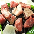 料理メニュー写真 ジンギスカン一人前セット（肉/野菜）