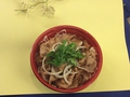 料理メニュー写真 四元豚の生姜焼き丼