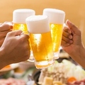 料理メニュー写真 たっぷり楽しめる飲み放題！ビールもカクテルも心ゆくまで堪能できます。