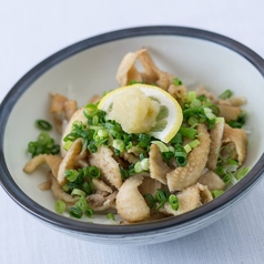 炙り鶏皮ポン酢