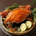 料理メニュー写真 地元九州の食材「竹崎蟹」