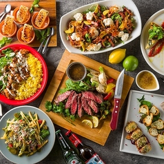 ナッツカフェナイツのコース写真