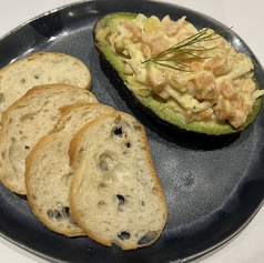スモークサーモンとアボカドのタルタル