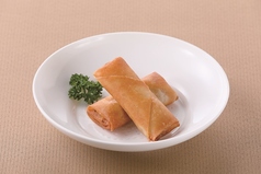 五目春巻(2本)/ふかひれギョウザ/チャーシュー入り肉まんじゅう 各