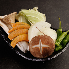 野菜焼き盛り合わせ
