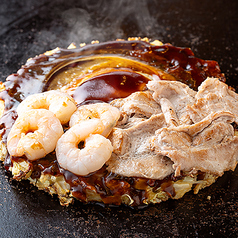 お好み焼　豚・えび玉