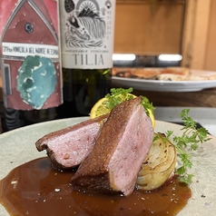 鴨ムネ肉のロースト 特製オレンジソース