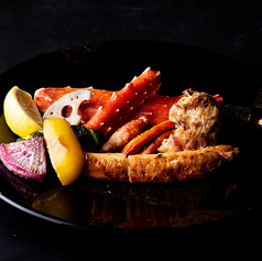 鉄板焼き 漆のコース写真