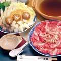 料理メニュー写真 【太刀山ちゃんこ(醤油味)】牛肉・若鳥 