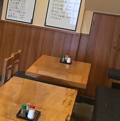 2名テーブルは2卓ご用意しております。