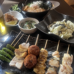 串と油そば 北武蔵のコース写真