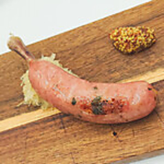 トンデンファームの骨付きソーセージ