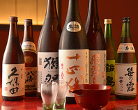 厳選した日本酒がリーズナブルな価格で楽しめます。