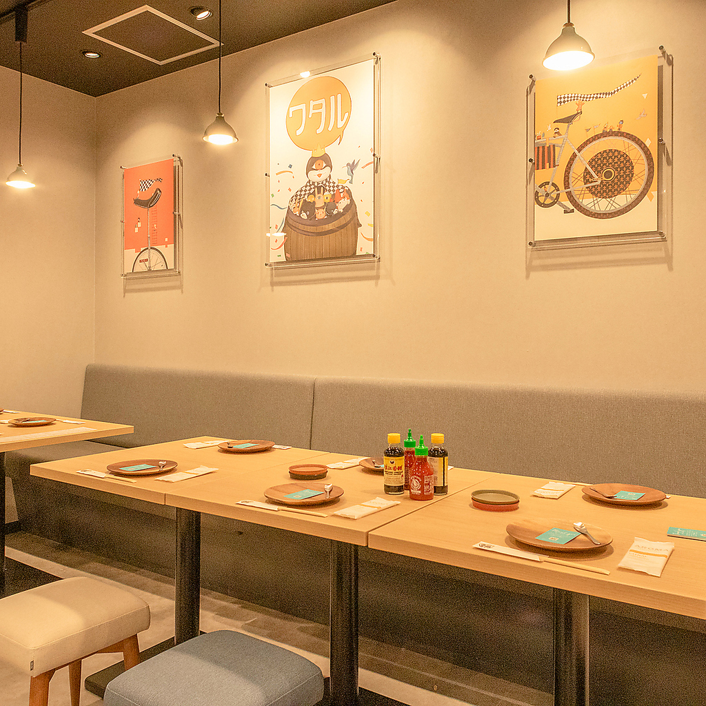 オシャレなインテリアは当店のこだわり♪