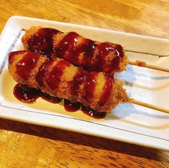 豚玉ねぎ串カツ（2本）