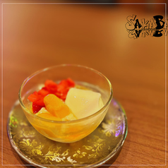 手造り杏仁豆腐