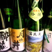 ビールはもちろん、日本酒、焼酎の種類も充実◎