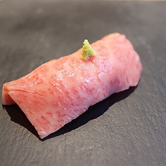 黒毛和牛霜降りの握り