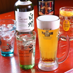 お手頃価格でお酒も楽しめる種類豊富なラインナップ☆