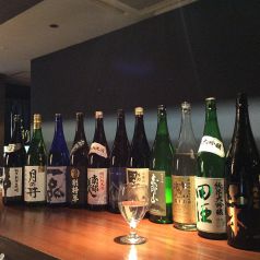 日本酒他、こだわりのドリンク多数！