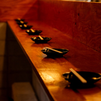 レトロな空間の店内