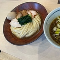 料理メニュー写真 味玉煮干しつけ麺