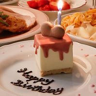 お誕生日やお祝い、記念日に!!サプライズケーキご用意♪