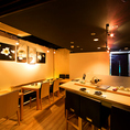 貸切対応可能：20名様から最大50名様まで店舗を貸切可能です。歓送迎会や結婚式の二次会、会社の大宴会など、大人数での特別な集まりにご利用ください。